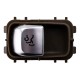 MERCEDES KLAS C W205 2013+/ ΔΙΑΚΟΠΤΗΣ ΠΟΡΤ ΜΠΑΓΚΑΖ 4 PINS (ΧΡΩΜΑ ΚΑΦΕ) orig:2059051713