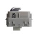 MERCEDES KLAS C W205 2013+/ ΔΙΑΚΟΠΤΗΣ ΠΟΡΤ ΜΠΑΓΚΑΖ 4 PINS (ΧΡΩΜΑ ΜΠΕΖ) orig:2059051713