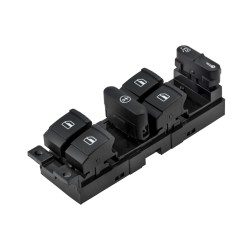 ΠΟΛΛΑΠΛΟΣ ΔΙΑΚΟΠΤΗΣ ΠΑΡΑΘΥΡΩΝ ΓΙΑ VW GOLF 4 1997+ / BORA 1998+ / PASSAT B5 2000+ 9PINS orig.1J4959857B ΝΤΥ - 1 ΤΕΜ.