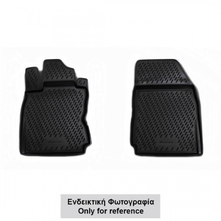 ΜΑΡΚΕ ΠΑΤΑΚΙΑ ΣΕ ΣΚΑΦΗ TPE ΛΑΣΤΙΧΟ ΓΙΑ VW CADDY 2D 2021+   ΣΕ ΜΑΥΡΟ ΧΡΩΜΑ NOVLINE - 2 ΤΕΜ.