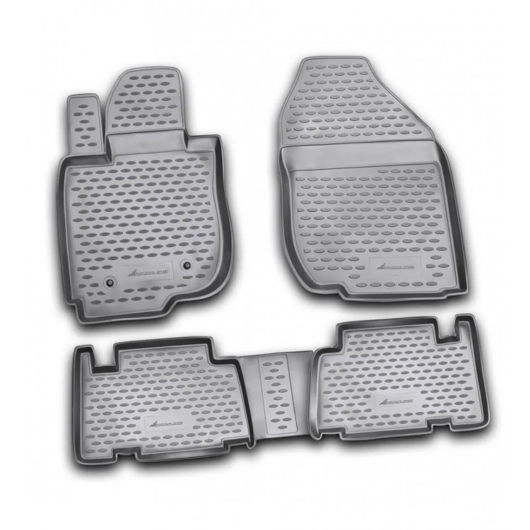 ΠΑΤΑΚΙΑ ΣΕ ΣΚΑΦΗ TPE ΛΑΣΤΙΧΟ ΓΙΑ TOYOTA RAV4 01/2006-2009  ΣΕ ΜΑΥΡΟ ΧΡΩΜΑ NOVLINE - 4 ΤΕΜ.