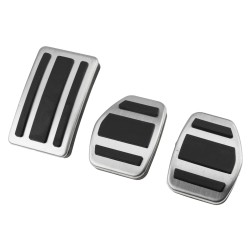 NTY - Σετ Πεντάλ για Χειροκίνητο Κιβώτιο για Citroen C5 / C6 / C8 / DS5 και Peugeot 508 / 3008 με αντιολισθητική επιφάνεια για σταθερό έλεγχο και ακριβή απόκριση - 1 Σετ (EZC-PE-116)