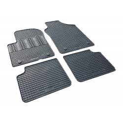 Cik - ΠΑΤΑΚΙΑ ΑΥΤΟΚΙΝΗΤΟΥ ΑΠΟ ΛΑΣΤΙΧΟ ΓΙΑ FIAT 500 2007-2016 ΣΕ ΜΑΥΡΟ ΧΡΩΜΑ ΜΕ ΚΟΥΜΠΩΜΑΤΑ - 4 ΤΕΜ. (RM.FI.0009/CK)