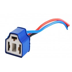ΑΝΤΑΠΤΟΡΑΣ ΓΙΑ H4 ΛΑΜΠΕΣ 12/24V ME ΚΑΛΩΔΙΟ 110mm
