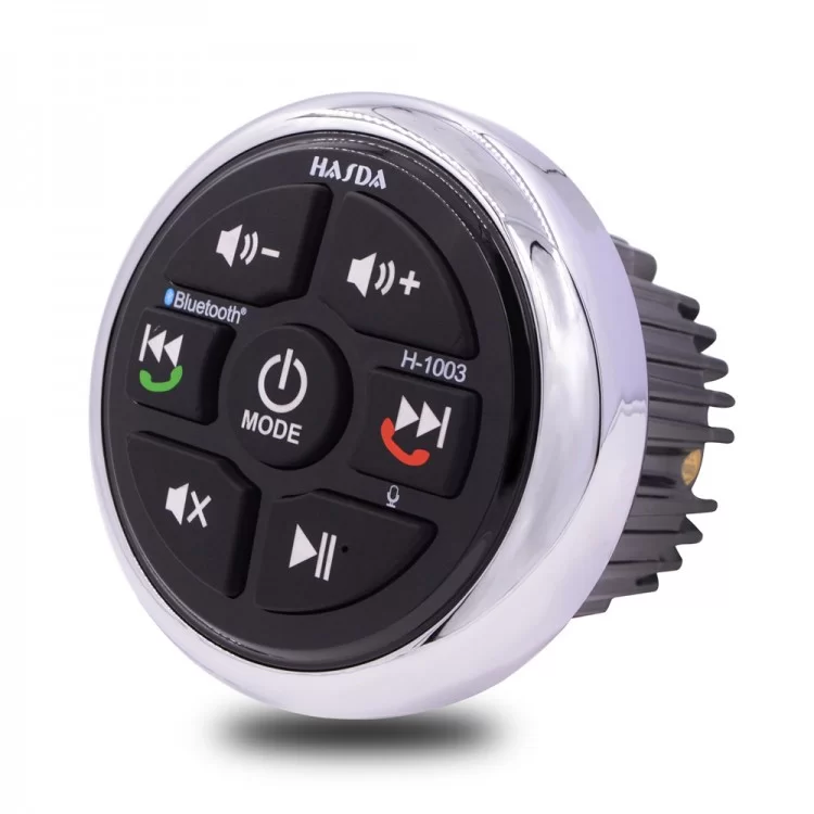 HASDA H-1003 ΑΔΙΑΒΡΟΧΟ ΣΤΡΟΓΓΥΛΟ ΜΑΥΡΟ BLUETOOTH CONTROLLER - A2DP HASDA H-1003 ΑΔΙΑΒΡΟΧΟ ΣΤΡΟΓΓΥΛΟ ΜΑΥΡΟ BLUETOOTH CONTROLLER - A2DP