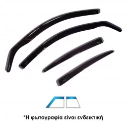 ΑΝΕΜΟΘΡΑΥΣΤΕΣ ΓΙΑ HYUNDAI TUCSON 5D 2020+ ΣΕΤ ΑΥΤΟΚΙΝΗΤΟΥ ΑΠΟ ΕΥΚΑΜΠΤΟ ΦΙΜΕ ΠΛΑΣΤΙΚΟ HEKO - 4 ΤΕΜ.