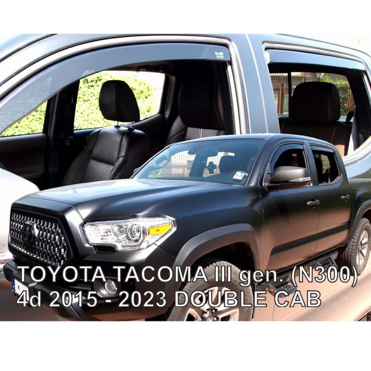 ΑΝΕΜΟΘΡΑΥΣΤΕΣ ΓΙΑ TOYOTA TACOMA N300 4D DOUBLE CAB 2015-2023 ΣΕΤ ΑΥΤΟΚΙΝΗΤΟΥ ΑΠΟ ΕΥΚΑΜΠΤΟ ΦΙΜΕ ΠΛΑΣΤΙΚΟ HEKO - 4 ΤΕΜ ΑΝΕΜΟΘΡΑΥΣΤΕΣ ΓΙΑ TOYOTA TACOMA N300 4D DOUBLE CAB 2015-2023 ΣΕΤ ΑΥΤΟΚΙΝΗΤΟΥ ΑΠΟ ΕΥΚΑΜΠΤΟ ΦΙΜΕ ΠΛΑΣΤΙΚΟ HEKO - 4 ΤΕΜ
