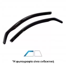 ΑΝΕΜΟΘΡΑΥΣΤΕΣ ΓΙΑ NISSAN JUKE 5D 2010-2020 ΖΕΥΓΑΡΙ ΑΠΟ ΕΥΚΑΜΠΤΟ ΦΙΜΕ ΠΛΑΣΤΙΚΟ HEKO - 2 ΤΕΜ.