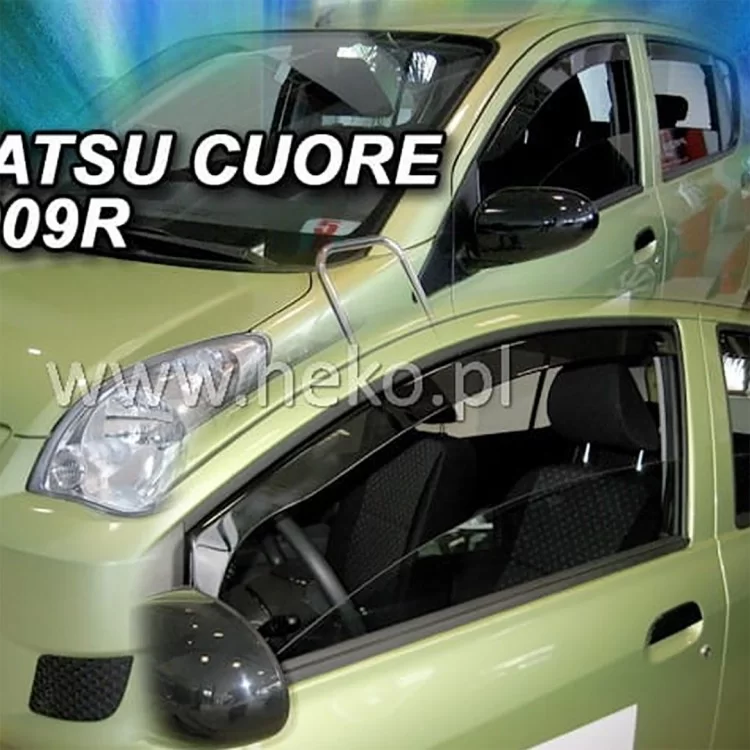 ΑΝΕΜΟΘΡΑΥΣΤΕΣ ΓΙΑ DAIHATSU CUORE 7 5D 2007-2018 ΖΕΥΓΑΡΙ ΑΠΟ ΕΥΚΑΜΠΤΟ ΦΙΜΕ ΠΛΑΣΤΙΚΟ HEKO - 2 ΤΕΜ. ΑΝΕΜΟΘΡΑΥΣΤΕΣ ΓΙΑ DAIHATSU CUORE 7 5D 2007-2018 ΖΕΥΓΑΡΙ ΑΠΟ ΕΥΚΑΜΠΤΟ ΦΙΜΕ ΠΛΑΣΤΙΚΟ HEKO - 2 ΤΕΜ.