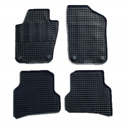Cik - ΠΑΤΑΚΙΑ ΑΥΤΟΚΙΝΗΤΟΥ ΑΠΟ ΛΑΣΤΙΧΟ ΓΙΑ SEAT IBIZA 2008-2017 / IBIZA FACELIFT 2013-2017 / VW POLO 6R 2009-2017 / SKODA FABIA 2015-2021 ΣΕ ΜΑΥΡΟ ΧΡΩΜΑ ΜΕ ΚΟΥΜΠΩΜΑΤΑ - 4 ΤΕΜ. (RM.SE.0001/CK)