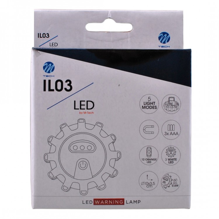 ΦΩΣ ΑΣΦΑΛΕΙΑΣ ΕΚΤΑΚΤΗΣ ΑΝΑΓΚΗΣ 100x100x35mm ΜΕ 15LED (3 ΛΕΥΚΟ +12 ΠΟΡΤΟΚΑΛΙ) 5 ΧΡΗΣΕΩΝ 1ΤΕΜ. M-TECH ΦΩΣ ΑΣΦΑΛΕΙΑΣ ΕΚΤΑΚΤΗΣ ΑΝΑΓΚΗΣ 100x100x35mm ΜΕ 15LED (3 ΛΕΥΚΟ +12 ΠΟΡΤΟΚΑΛΙ) 5 ΧΡΗΣΕΩΝ 1ΤΕΜ. M-TECH