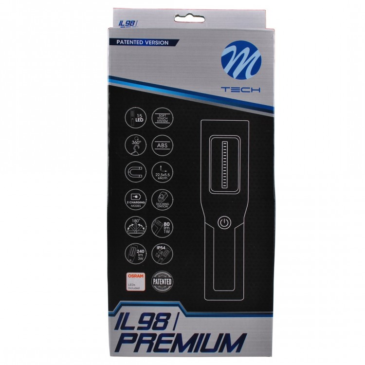 ΦΑΚΟΣ ΕΡΓΑΣΙΑΣ OSRAM 1+15LED 80+240lm 3 ΛΕΙΤΟΥΡΓΙΩΝ (ΛΕΥΚΟ) 225x55x40mm M-TECH ΦΑΚΟΣ ΕΡΓΑΣΙΑΣ OSRAM 1+15LED 80+240lm 3 ΛΕΙΤΟΥΡΓΙΩΝ (ΛΕΥΚΟ) 225x55x40mm M-TECH