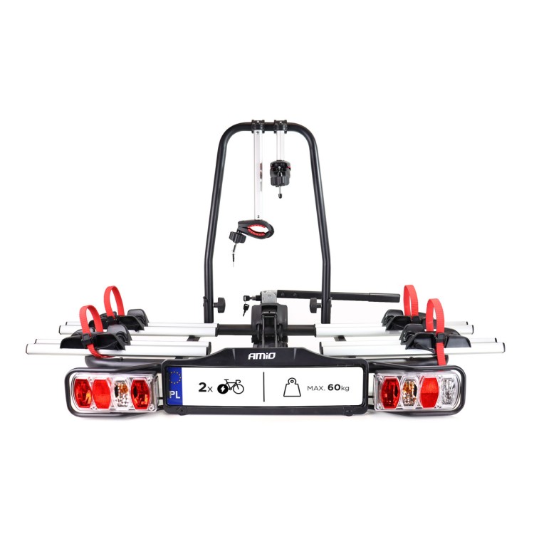 Amio – Βάση Ποδηλάτου Κοτσαδόρου TBC-02/2 για 2 E-Bike έως 60kg με Αναδίπλωση & Κλείδωμα για Ασφαλή Μεταφορά – 1 Τεμ. (02585/AM) Amio – Βάση Ποδηλάτου Κοτσαδόρου TBC-02/2 για 2 E-Bike έως 60kg με Αναδίπλωση & Κλείδωμα για Ασφαλή Μεταφορά – 1 Τεμ. (02585/AM)