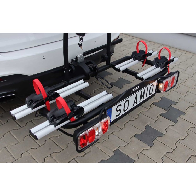 Amio – Βάση Ποδηλάτου Κοτσαδόρου TBC-02/2 για 2 E-Bike έως 60kg με Αναδίπλωση & Κλείδωμα για Ασφαλή Μεταφορά – 1 Τεμ. (02585/AM) Amio – Βάση Ποδηλάτου Κοτσαδόρου TBC-02/2 για 2 E-Bike έως 60kg με Αναδίπλωση & Κλείδωμα για Ασφαλή Μεταφορά – 1 Τεμ. (02585/AM)