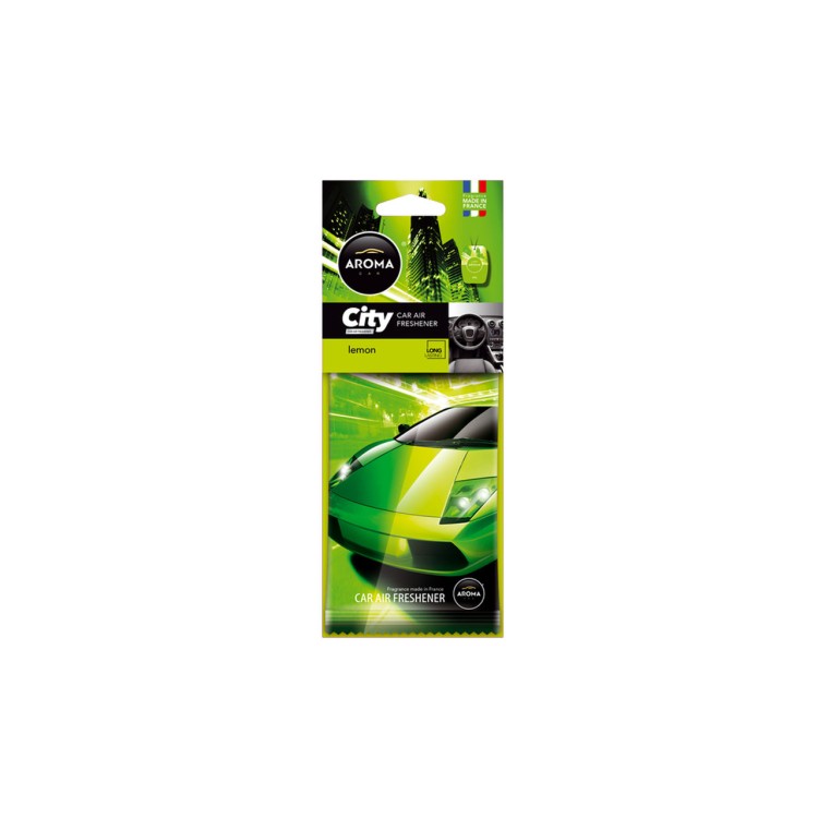 Amio – Αρωματικό Αυτοκινήτου Κρεμαστό Aroma City Card Lemon για Φρεσκάδα & Καθημερινή Χρήση – 1 Τεμ. (A92714/AM) Amio – Αρωματικό Αυτοκινήτου Κρεμαστό Aroma City Card Lemon για Φρεσκάδα & Καθημερινή Χρήση – 1 Τεμ. (A92714/AM)