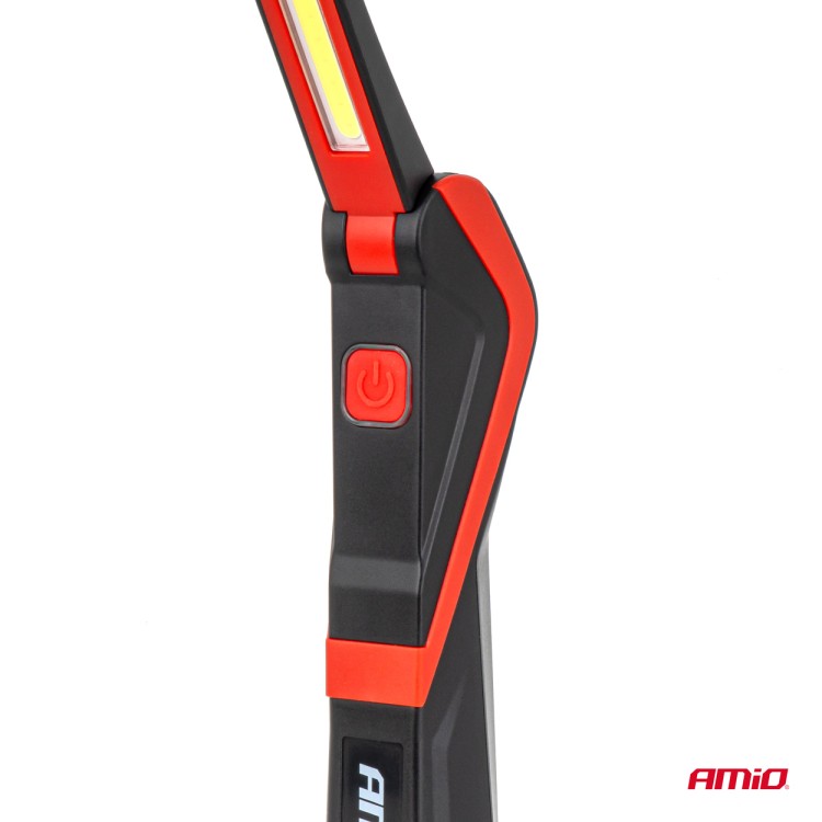 Amio – Φακός Εργασίας LED COB 5W USB-C 2600mAh με Μαγνήτη & Γάντζο για Ισχυρό Φωτισμό & Ευελιξία – 1 Τεμ. (04504/AM) Amio – Φακός Εργασίας LED COB 5W USB-C 2600mAh με Μαγνήτη & Γάντζο για Ισχυρό Φωτισμό & Ευελιξία – 1 Τεμ. (04504/AM)