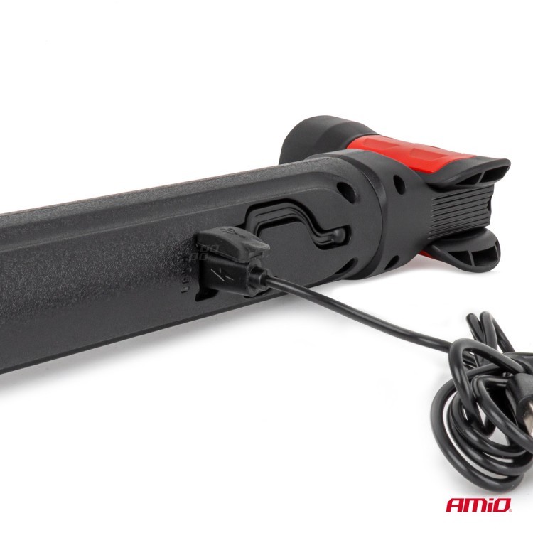 Amio – Φακός Εργασίας LED COB 10W USB-C 4400mAh με Διπλό Γάντζο & Μαγνήτη για Ισχυρό Φωτισμό & Μέγιστη Ευελιξία – 1 Τεμ. (04505/AM) Amio – Φακός Εργασίας LED COB 10W USB-C 4400mAh με Διπλό Γάντζο & Μαγνήτη για Ισχυρό Φωτισμό & Μέγιστη Ευελιξία – 1 Τεμ. (04505/AM)