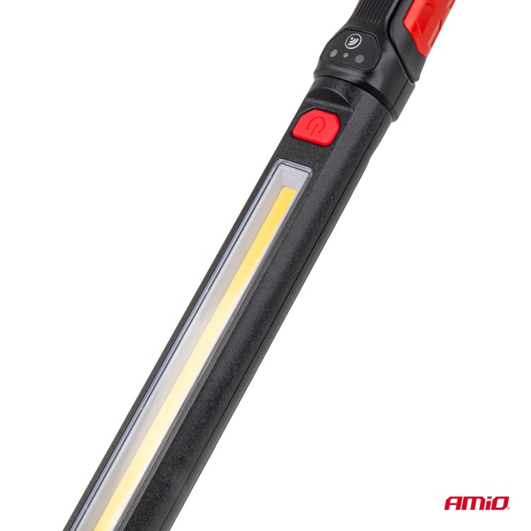 Amio – Φακός Εργασίας LED COB 10W USB-C 4400mAh με Διπλό Γάντζο & Μαγνήτη για Ισχυρό Φωτισμό & Μέγιστη Ευελιξία – 1 Τεμ. (04505/AM) Amio – Φακός Εργασίας LED COB 10W USB-C 4400mAh με Διπλό Γάντζο & Μαγνήτη για Ισχυρό Φωτισμό & Μέγιστη Ευελιξία – 1 Τεμ. (04505/AM)