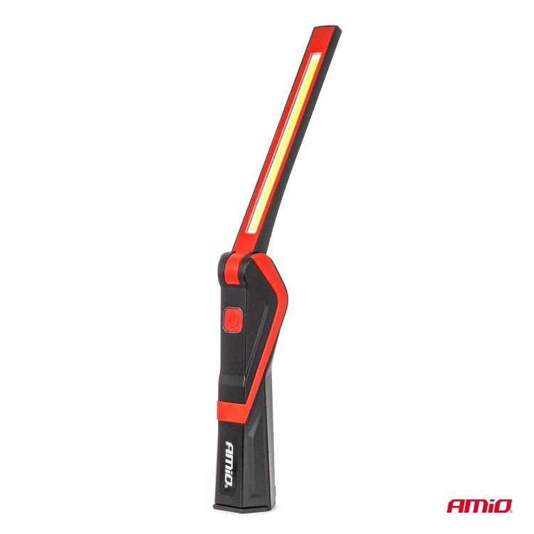 Amio – Φακός Εργασίας LED COB 5W USB-C 2600mAh με Μαγνήτη & Γάντζο για Ισχυρό Φωτισμό & Ευελιξία – 1 Τεμ. (04504/AM) Amio – Φακός Εργασίας LED COB 5W USB-C 2600mAh με Μαγνήτη & Γάντζο για Ισχυρό Φωτισμό & Ευελιξία – 1 Τεμ. (04504/AM)