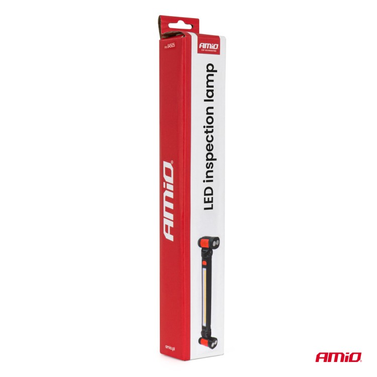 Amio – Φακός Εργασίας LED COB 10W USB-C 4400mAh με Διπλό Γάντζο & Μαγνήτη για Ισχυρό Φωτισμό & Μέγιστη Ευελιξία – 1 Τεμ. (04505/AM) Amio – Φακός Εργασίας LED COB 10W USB-C 4400mAh με Διπλό Γάντζο & Μαγνήτη για Ισχυρό Φωτισμό & Μέγιστη Ευελιξία – 1 Τεμ. (04505/AM)