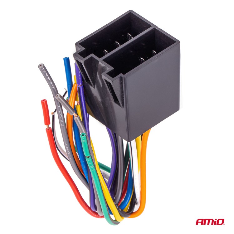 Amio – Φίσα ISO 13PIN Αρσενική CCA 12V 5A για Σταθερή Σύνδεση & Αξιόπιστη Λειτουργία Φωτισμού – 1 Τεμ. (04445/AM) Amio – Φίσα ISO 13PIN Αρσενική CCA 12V 5A για Σταθερή Σύνδεση & Αξιόπιστη Λειτουργία Φωτισμού – 1 Τεμ. (04445/AM)