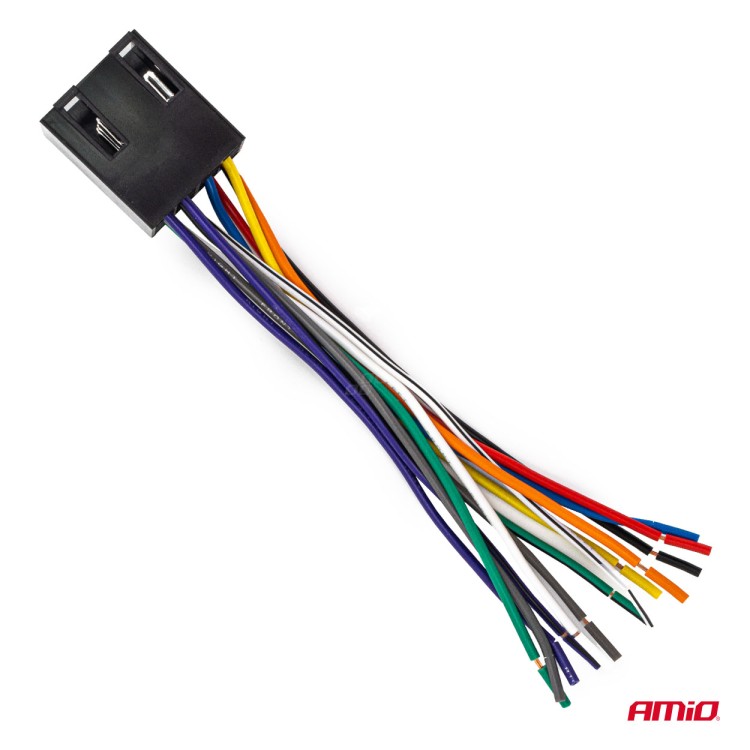Amio – Φίσα ISO 13PIN Αρσενική CCA 12V 5A για Σταθερή Σύνδεση & Αξιόπιστη Λειτουργία Φωτισμού – 1 Τεμ. (04445/AM) Amio – Φίσα ISO 13PIN Αρσενική CCA 12V 5A για Σταθερή Σύνδεση & Αξιόπιστη Λειτουργία Φωτισμού – 1 Τεμ. (04445/AM)