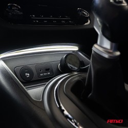 Amio – Ταινία LED COB 12V Λευκή 2x30cm Flexible για Ισχυρό Εσωτερικό Φωτισμό & Easy Install – Σετ 2 Τεμ. (04569/AM)