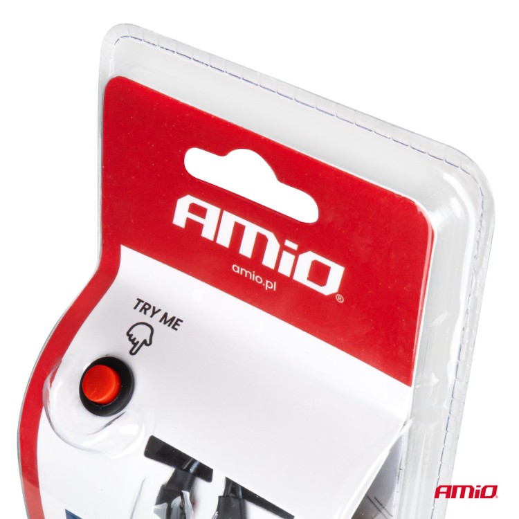 Amio – Ταινία LED COB 12V Μπλε 2x30cm Flexible για Εντυπωσιακό Εσωτερικό Φωτισμό & Easy Install – Σετ 2 Τεμ. (04571/AM)