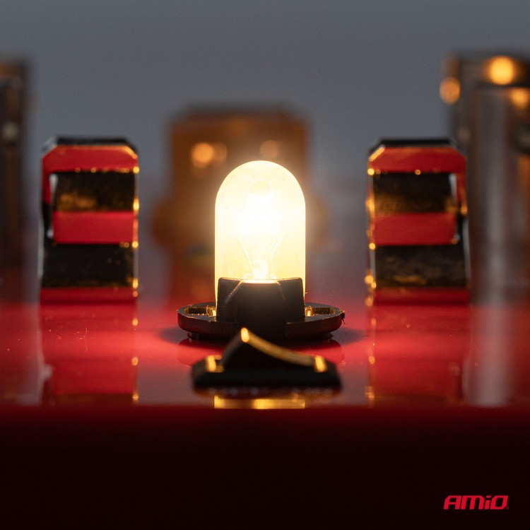 Amio – Λάμπες Αλογόνου WY5W W2.1x9.5d Καρφωτές 12V 5W Πορτοκαλί Lumitec για Φλας & Καθαρή Σήμανση – Σετ 2 Τεμ. (04626/AM) Amio – Λάμπες Αλογόνου WY5W W2.1x9.5d Καρφωτές 12V 5W Πορτοκαλί Lumitec για Φλας & Καθαρή Σήμανση – Σετ 2 Τεμ. (04626/AM)