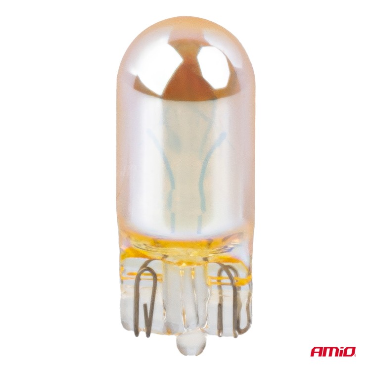 Amio – Λάμπες Αλογόνου WY5W W2.1x9.5d Καρφωτές 12V 5W Πορτοκαλί Lumitec για Φλας & Καθαρή Σήμανση – Σετ 2 Τεμ. (04626/AM) Amio – Λάμπες Αλογόνου WY5W W2.1x9.5d Καρφωτές 12V 5W Πορτοκαλί Lumitec για Φλας & Καθαρή Σήμανση – Σετ 2 Τεμ. (04626/AM)