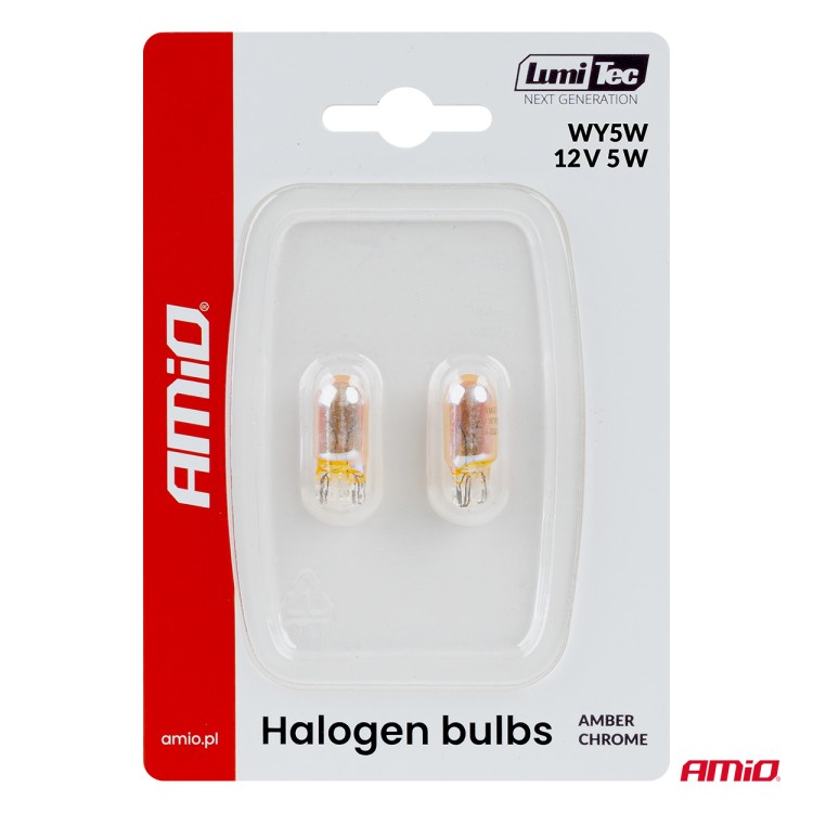 Amio – Λάμπες Αλογόνου WY5W W2.1x9.5d Καρφωτές 12V 5W Πορτοκαλί Lumitec για Φλας & Καθαρή Σήμανση – Σετ 2 Τεμ. (04626/AM) Amio – Λάμπες Αλογόνου WY5W W2.1x9.5d Καρφωτές 12V 5W Πορτοκαλί Lumitec για Φλας & Καθαρή Σήμανση – Σετ 2 Τεμ. (04626/AM)