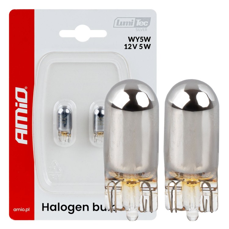 Amio – Λάμπες Αλογόνου WY5W W2.1x9.5d Καρφωτές 12V 5W Λευκό/Χρώμιο Lumitec για Φωτισμό Θέσης & Εσωτερικό – Σετ 2 Τεμ. (04628/AM) Amio – Λάμπες Αλογόνου WY5W W2.1x9.5d Καρφωτές 12V 5W Λευκό/Χρώμιο Lumitec για Φωτισμό Θέσης & Εσωτερικό – Σετ 2 Τεμ. (04628/AM)