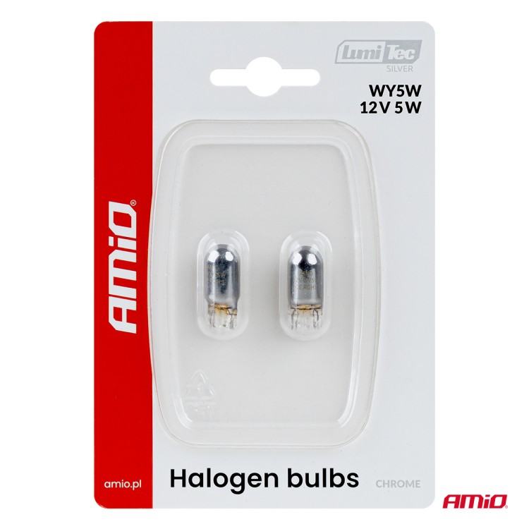 Amio – Λάμπες Αλογόνου WY5W W2.1x9.5d Καρφωτές 12V 5W Λευκό/Χρώμιο Lumitec για Φωτισμό Θέσης & Εσωτερικό – Σετ 2 Τεμ. (04628/AM) Amio – Λάμπες Αλογόνου WY5W W2.1x9.5d Καρφωτές 12V 5W Λευκό/Χρώμιο Lumitec για Φωτισμό Θέσης & Εσωτερικό – Σετ 2 Τεμ. (04628/AM)
