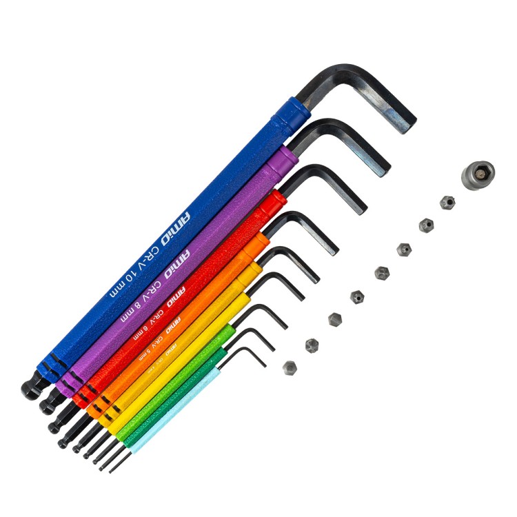 Amio – Κλειδιά Allen Imbus CR-V 1.5-10mm με Μύτες & Αντάπτορα Heavy Duty για Σταθερή Τοποθέτηση Εργαλείου & Καθημερινή Χρήση – Σετ 18 Τεμ. (04787/AM) Amio – Κλειδιά Allen Imbus CR-V 1.5-10mm με Μύτες & Αντάπτορα Heavy Duty για Σταθερή Τοποθέτηση Εργαλείου & Καθημερινή Χρήση – Σετ 18 Τεμ. (04787/AM)