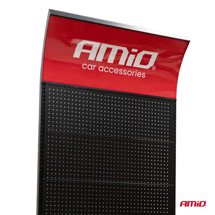 Amio – Σταντ Προϊόντων με 20 Μονούς & 30 Διπλούς Γάντζους για Σταθερή Τοποθέτηση & Μέγιστη Προβολή – 1 Τεμ. (04776/AM) Amio – Σταντ Προϊόντων με 20 Μονούς & 30 Διπλούς Γάντζους για Σταθερή Τοποθέτηση & Μέγιστη Προβολή – 1 Τεμ. (04776/AM)