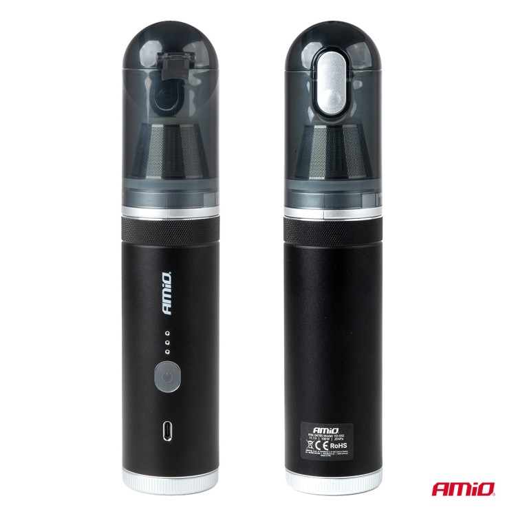 Amio – Ασύρματο Σκουπάκι Χειρός 100W 20kPa με Αντλία & USB-C Heavy Duty για Καθημερινή Χρήση & Ισχυρό Καθαρισμό – 1 Τεμ. (04785/AM) Amio – Ασύρματο Σκουπάκι Χειρός 100W 20kPa με Αντλία & USB-C Heavy Duty για Καθημερινή Χρήση & Ισχυρό Καθαρισμό – 1 Τεμ. (04785/AM)