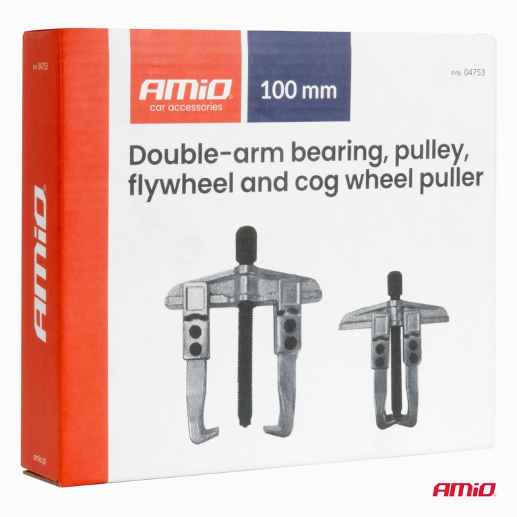 Amio – Εξολκέας Ρουλεμάν Διπλού Βραχίονα 100mm Heavy Duty για Αφαίρεση με Υψηλή Δύναμη & Ασφαλή Χρήση – 1 Τεμ. (04753/AM) Amio – Εξολκέας Ρουλεμάν Διπλού Βραχίονα 100mm Heavy Duty για Αφαίρεση με Υψηλή Δύναμη & Ασφαλή Χρήση – 1 Τεμ. (04753/AM)