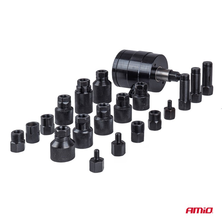 Amio – Πνευματικός Εξολκέας Μπεκ Diesel Heavy Duty σε Βαλιτσάκι για Αφαίρεση με Υψηλή Δύναμη & Ασφαλή Χρήση – Σετ 21 Τεμ. (04774/AM) Amio – Πνευματικός Εξολκέας Μπεκ Diesel Heavy Duty σε Βαλιτσάκι για Αφαίρεση με Υψηλή Δύναμη & Ασφαλή Χρήση – Σετ 21 Τεμ. (04774/AM)