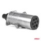 Amio – Πρίζα Κοτσαδόρου 24V 7PIN Type N Αλουμινίου Heavy Duty για Ασφαλή Σύνδεση & Καθημερινή Χρήση – 1 Τεμ. (04790/AM)