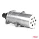 Amio – Πρίζα Κοτσαδόρου 24V 7PIN Type S Αλουμινίου Heavy Duty για Ασφαλή Σύνδεση & Καθημερινή Χρήση – 1 Τεμ. (04791/AM)