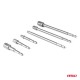 Amio – Προσαρμογείς HEX 1/4" σε Καρυδάκια 1/4" 3/8" 1/2" Heavy Duty για Σταθερή Τοποθέτηση & Καθημερινή Χρήση – Σετ 6 Τεμ. (04781/AM) Amio – Προσαρμογείς HEX 1/4" σε Καρυδάκια 1/4" 3/8" 1/2" Heavy Duty για Σταθερή Τοποθέτηση & Καθημερινή Χρήση – Σετ 6 Τεμ. (04781/AM)