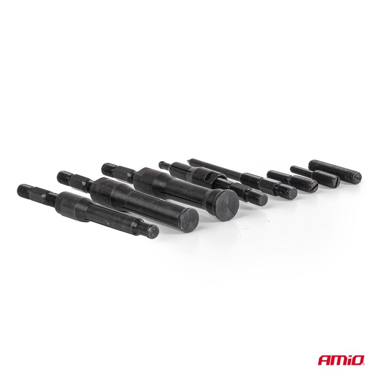 Amio – Σφυρί Κρούσης με Εξολκέα Ρουλεμάν 8-58mm Heavy Duty Dual Mode σε Βαλιτσάκι για Αφαίρεση με Υψηλή Δύναμη & Ασφαλή Χρήση – Σετ 16 Τεμ. (04758/AM) Amio – Σφυρί Κρούσης με Εξολκέα Ρουλεμάν 8-58mm Heavy Duty Dual Mode σε Βαλιτσάκι για Αφαίρεση με Υψηλή Δύναμη & Ασφαλή Χρήση – Σετ 16 Τεμ. (04758/AM)