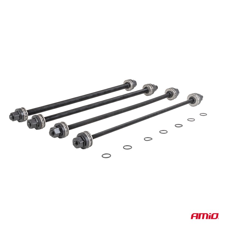 Amio – Σετ Εργαλείων Ρουλεμάν Τροχού & Silent Blocks Heavy Duty για Αφαίρεση και Εγκατάσταση με Ασφαλή Χρήση – Σετ 26 Τεμ. (04772/AM) Amio – Σετ Εργαλείων Ρουλεμάν Τροχού & Silent Blocks Heavy Duty για Αφαίρεση και Εγκατάσταση με Ασφαλή Χρήση – Σετ 26 Τεμ. (04772/AM)