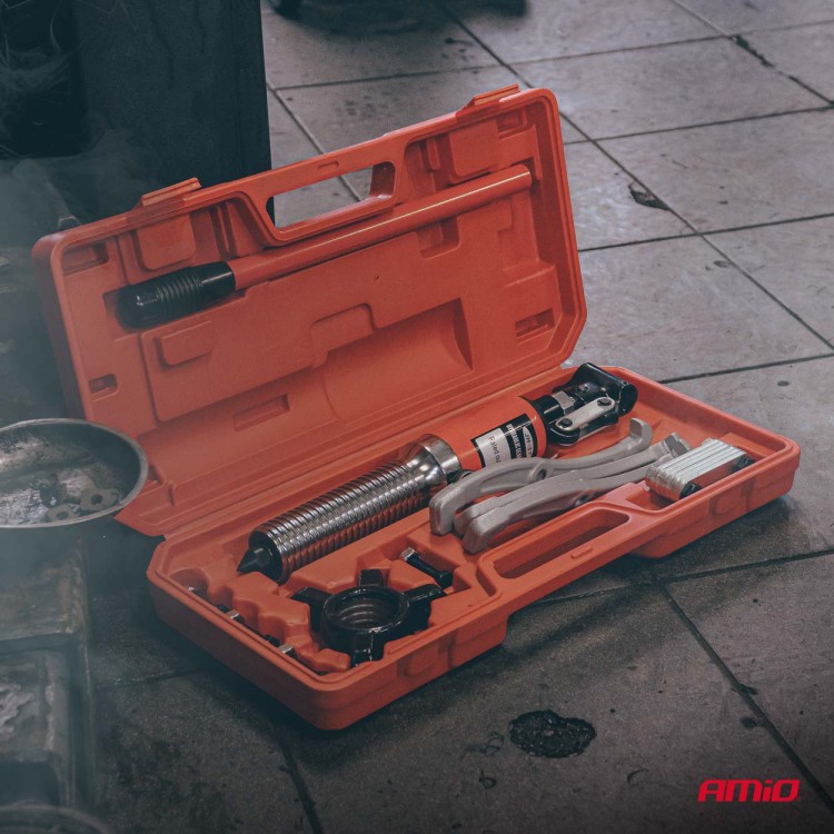 AMIO – Υδραυλικός Εξολκέας Ρουλεμάν Heavy Duty 50-200mm για Εύκολη Αφαίρεση με Υψηλή Δύναμη – Σετ 16 Τεμ. (04752/AM) AMIO – Υδραυλικός Εξολκέας Ρουλεμάν Heavy Duty 50-200mm για Εύκολη Αφαίρεση με Υψηλή Δύναμη – Σετ 16 Τεμ. (04752/AM)