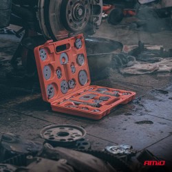 Amio – Πρέσα Εμβόλων Φρένων Συμπίεσης & Επαναφοράς Heavy Duty για Ασφαλή Εγκατάσταση & Καθημερινή Χρήση – Σετ 22 Τεμ. (04768/AM) Amio – Πρέσα Εμβόλων Φρένων Συμπίεσης & Επαναφοράς Heavy Duty για Ασφαλή Εγκατάσταση & Καθημερινή Χρήση – Σετ 22 Τεμ. (04768/AM)