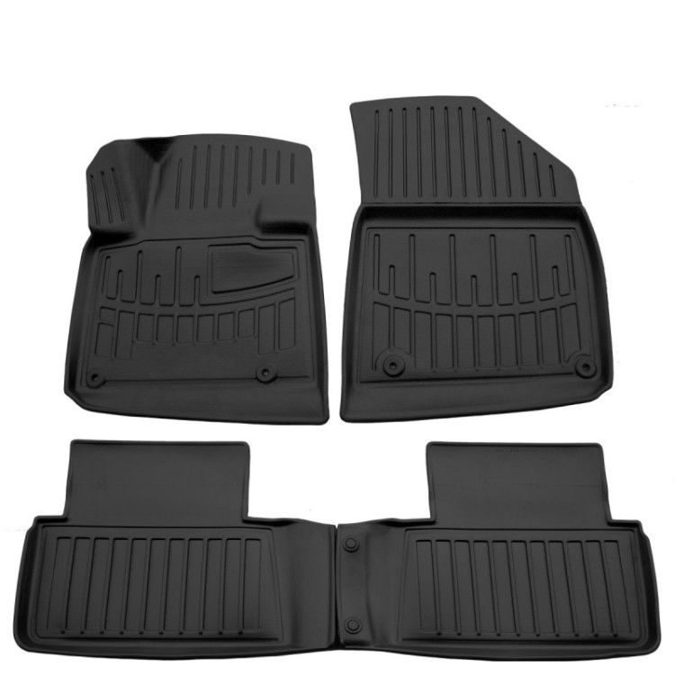 Race Axion - Πατάκια Για Citroen C5 (RD/TD) 2008-2017 5πορτο Λάστιχο Σκαφάκια Προστατευτικά Με Κουμπώματα Για Επιβατικά Αυτοκίνητα - 4 τεμ. (5003024/ST)