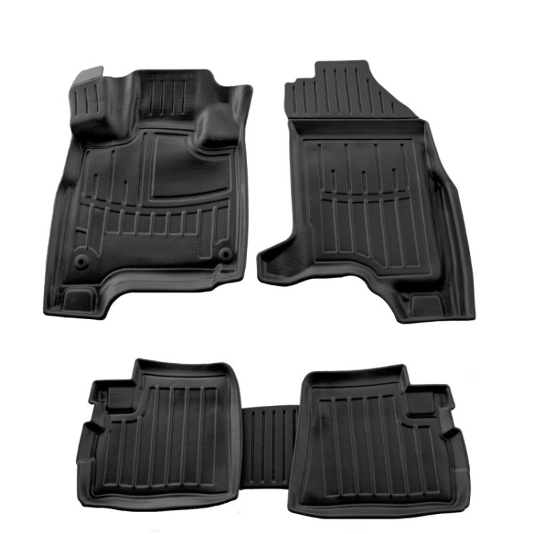 Race Axion - Πατάκια Για Citroen C-Zero 2009-2014 / Mitsubishi i-MiEV 2009-2021 / Peugeot iOn 2009-2014 5πορτο Λάστιχο Σκαφάκια Προστατευτικά Με Κουμπώματα Για Επιβατικά Αυτοκίνητα - 5 τεμ. (5013155/ST)