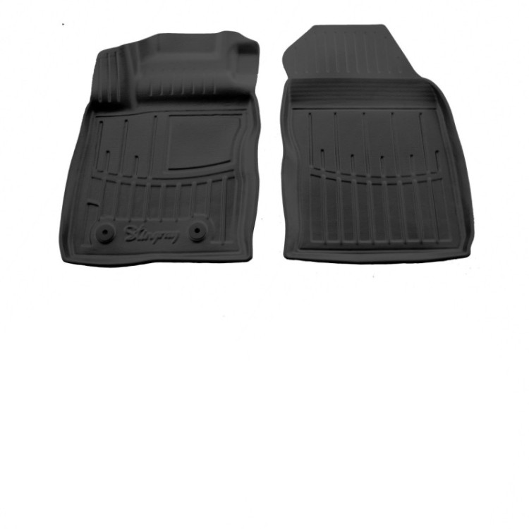 Race Axion - Πατάκια Για Ford Ecosport (BK) 2013-2023 5πορτο Λάστιχο Σκαφάκια Προστατευτικά Με Κουμπώματα Για Επιβατικά Αυτοκίνητα - 2 τεμ. (5007292/ST)