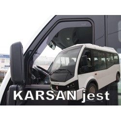 Heko - Ανεμοθραύστες Παραθύρων Για Karsan Jest 2013 > 2πορτο υλικό Acrylic Χρώμα Φιμέ - 2 τεμ. (ΑΝΕΜ.10023)