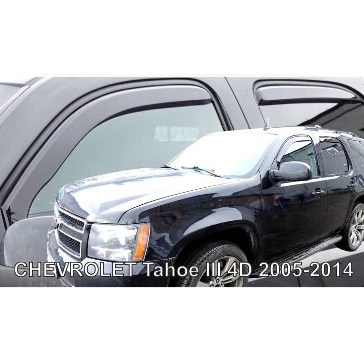 Heko – Ανεμοθραύστες Παραθύρων για Chevrolet Tahoe SUV 4πορτο 2005 > 2014 (Εμπρός & Πίσω) – 4 Τεμ. (ANEM.SET10554)